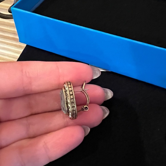 Heidi Daus Ice Blue Crystal Necklace & Earrings Set - NWT💎❄️ - Picture 5 of 12